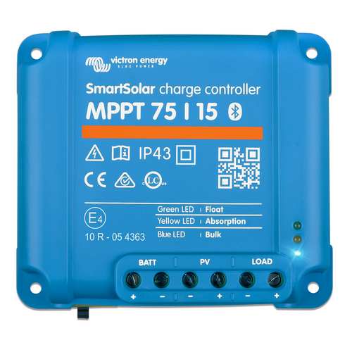 Smart Solar MPPT Regulator 75V 15A Screw Terminal