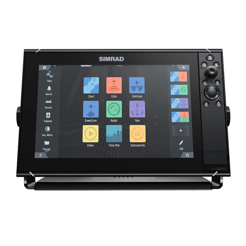 Simrad NSS EVO3S Sounder Combo Multifunctional Display with World Basemap