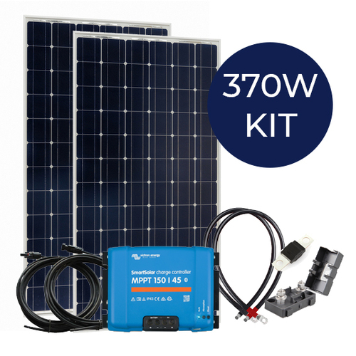 Victron 370W Marine Solar Kit with MPPT Charge Controller